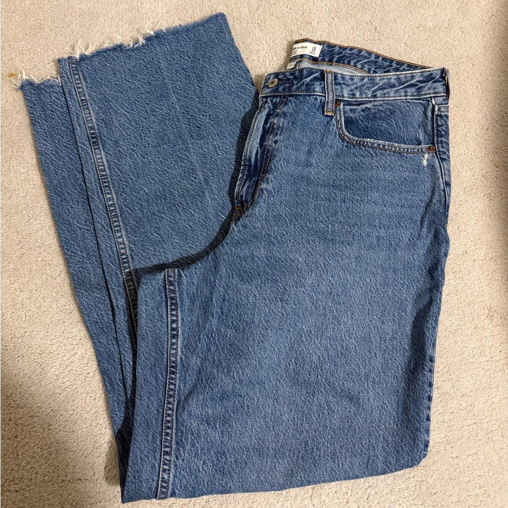 Abercrombie The Loose High Rise curve love 32